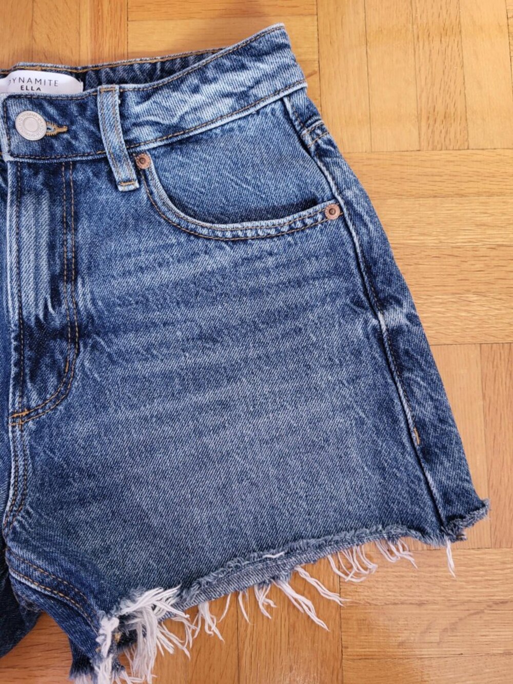 Dynamite High Rise Shorts - Picture 6 of 10